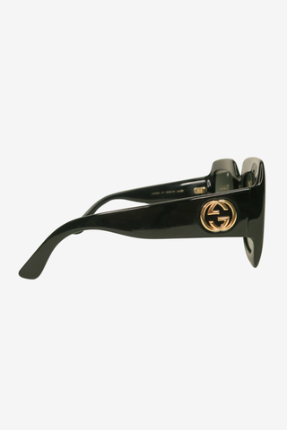 Gucci Interlocking G Logo Square Sunglasses - Designer Sunglasses at The Find Luxury Resale - Vancouver, Canada