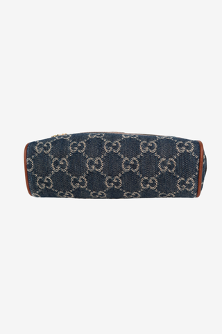 Gucci Mini GG Denim Ophidia Crossbody Bag - Designer Handbag at The Find Luxury Resale - Vancouver, Canada
