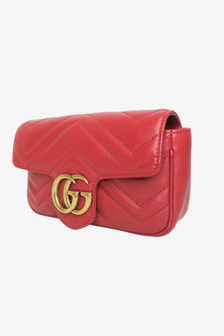 Gucci Leather Mini Marmont - Designer Handbags at The Find Luxury Resale - Vancouver, Canada