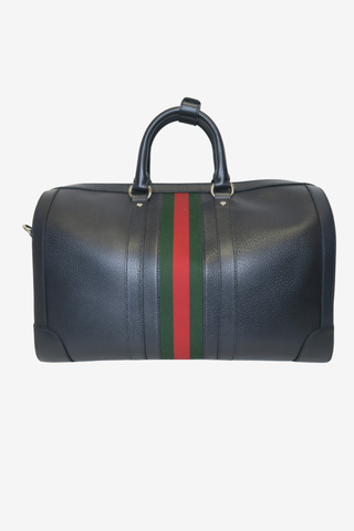 Gucci Double G Savoy Duffle Bag - Designer Handbags at The Find Luxury Resale - Vancouver, Canada
