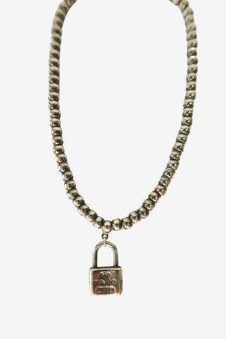 Tiffany & Co. 1837 Lock Charm Bead Bracelet - Designer Bracelets at The Find Luxury Resale - Vancouver, Canada