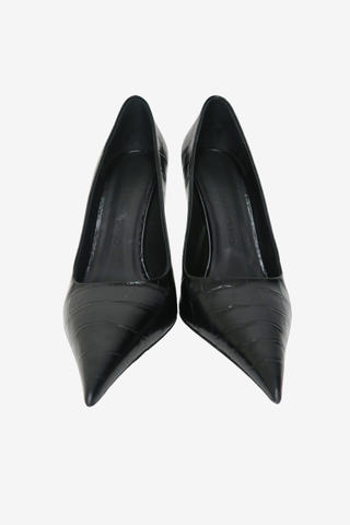 Ferragamo Leather Pumps sz 10 - Designer shoes at The Find Luxury Resale - Vancouver, Canada
