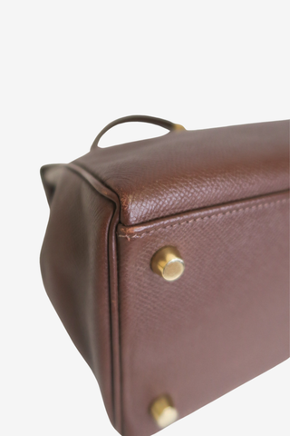 Hermès Courchevel Kelly Sellier 32 - Designer handbag at The Find Luxury Resale - Vancouver, Canada