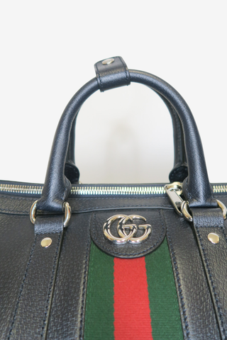 Gucci Double G Savoy Duffle Bag - Designer Handbags at The Find Luxury Resale - Vancouver, Canada