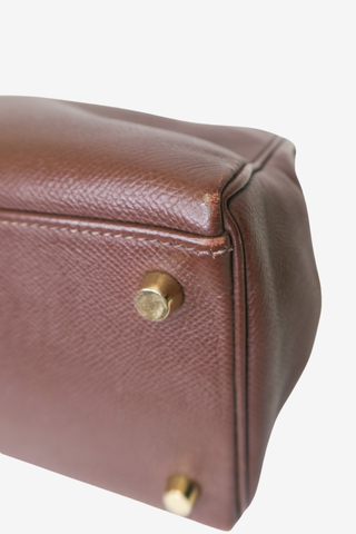 Hermès Courchevel Kelly Sellier 32 - Designer handbag at The Find Luxury Resale - Vancouver, Canada