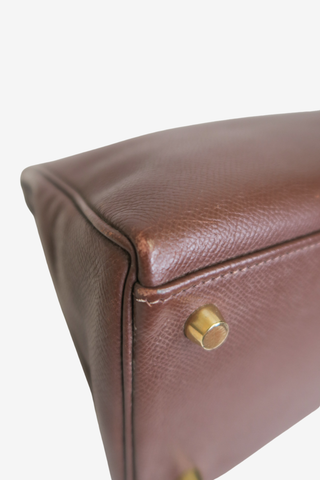 Hermès Courchevel Kelly Sellier 32 - Designer handbag at The Find Luxury Resale - Vancouver, Canada