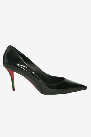 Christian Louboutin Patent Leather Pumps sz 39.5 - Designer Loafers at The Find Luxury Resale - Vancouver, Canada