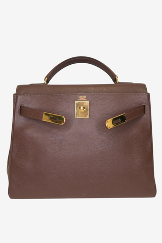 Hermès Courchevel Kelly Sellier 32 - Designer handbag at The Find Luxury Resale - Vancouver, Canada