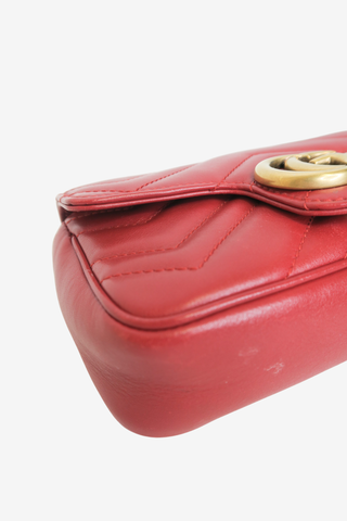 Gucci Leather Mini Marmont - Designer Handbags at The Find Luxury Resale - Vancouver, Canada