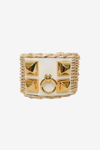 Hermès Medor Picnic Cuff Bracelet - Designer Bracelet at The Find Luxury Resale - Vancouver, Canada