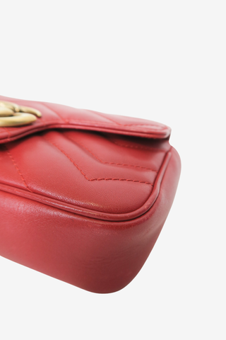Gucci Leather Mini Marmont - Designer Handbags at The Find Luxury Resale - Vancouver, Canada