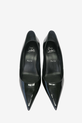 Christian Louboutin Patent Leather Pumps sz 39.5 - Designer Loafers at The Find Luxury Resale - Vancouver, Canada