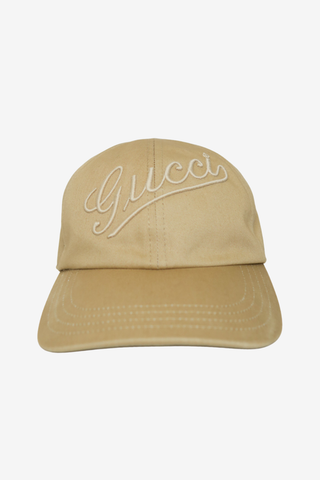 Gucci Logo Baseball Hat - Designer Hats at The Find Luxury Resale - Vancouver, Canada