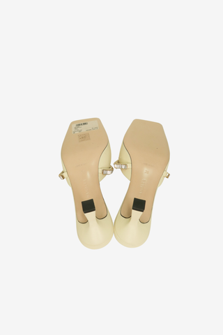 Wandler Leather Crystal Embellishments Mules sz 38 - Designer shoes at The Find Luxury Resale - Vancouver, Canada