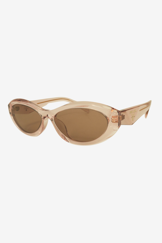 Prada Oval Cat Eye Sunglasses - Designer Sunglasses at The Find Luxury Resale - Vancouver, Canada