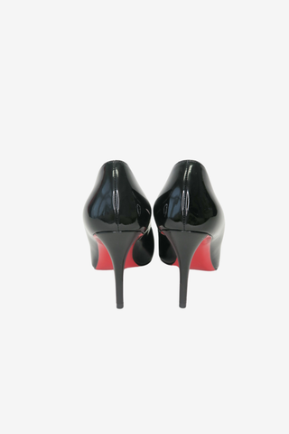 Christian Louboutin Patent Leather Pumps sz 39.5 - Designer Loafers at The Find Luxury Resale - Vancouver, Canada