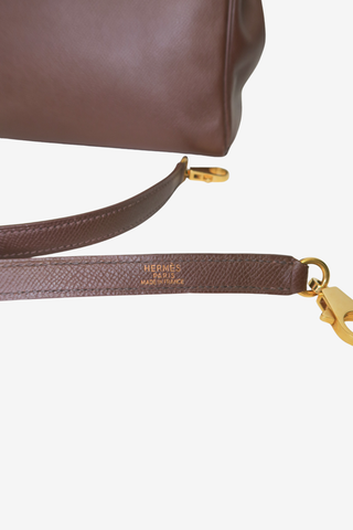 Hermès Courchevel Kelly Sellier 32 - Designer handbag at The Find Luxury Resale - Vancouver, Canada