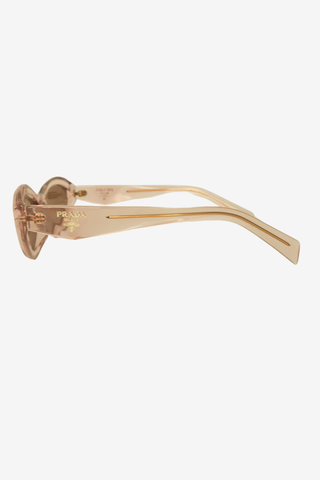 Prada Oval Cat Eye Sunglasses - Designer Sunglasses at The Find Luxury Resale - Vancouver, Canada