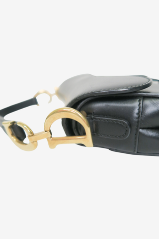 Christian Dior Leather Mini Saddle bag - Designer Handbags at The Find Luxury Resale - Vancouver, Canada