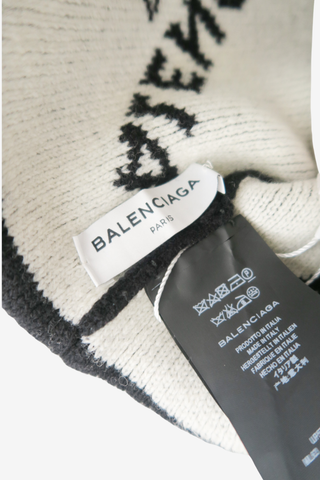 Balenciaga Logo Beanie - Designer hat at The Find Luxury Resale - Vancouver, Canada