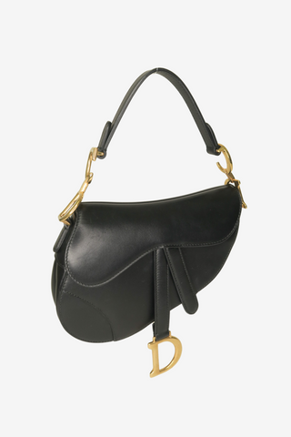 Christian Dior Leather Mini Saddle bag - Designer Handbags at The Find Luxury Resale - Vancouver, Canada