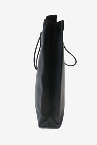 Balenciaga Logo Medium North/South Shopping Tote - Designer handbag at The Find Luxury Resale - Vancouver, Canada