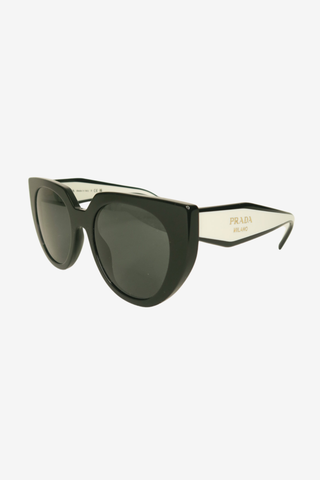 Prada Oversized Tinted Sunglasses - Designer Sunglasses at The Find Luxury Resale - Vancouver, Canada