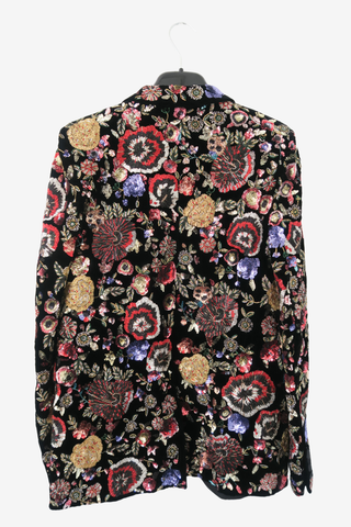 Saint Laurent Bead Embroidered Blazer - Designer Blazer at The Find Luxury Resale - Vancouver, Canada