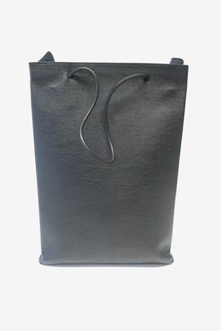 Balenciaga Logo Medium North/South Shopping Tote - Designer handbag at The Find Luxury Resale - Vancouver, Canada