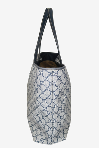 Gucci Canvas Medium Tattoo Heart Joy Tote - Designer Handbags at The Find Luxury Resale - Vancouver, Canada