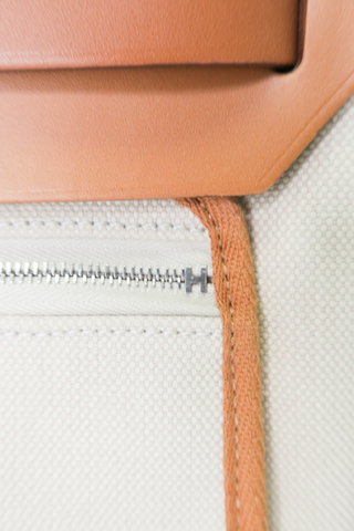 Hermès Toile Herbag Zip 31 - Designer handbag at The Find Luxury Resale - Vancouver, Canada