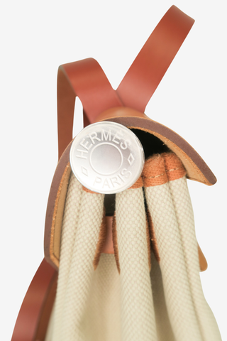 Hermès Toile Herbag Zip 31 - Designer handbag at The Find Luxury Resale - Vancouver, Canada