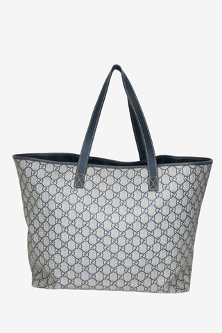Gucci Canvas Medium Tattoo Heart Joy Tote - Designer Handbags at The Find Luxury Resale - Vancouver, Canada