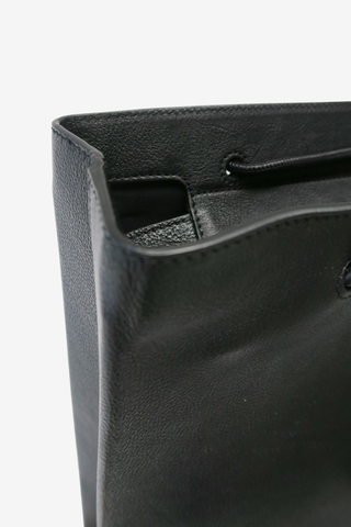 Balenciaga Logo Medium North/South Shopping Tote - Designer handbag at The Find Luxury Resale - Vancouver, Canada
