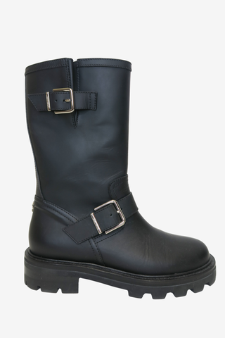 Jimmy Choo Moto Boots Sz 36.5 - Designer shoes at The Find Luxury Resale - Vancouver, Canada