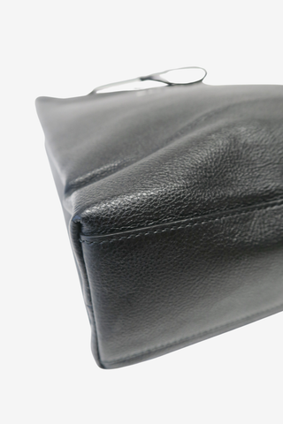 Balenciaga Logo Medium North/South Shopping Tote - Designer handbag at The Find Luxury Resale - Vancouver, Canada