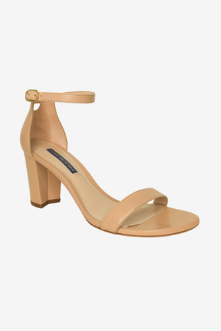 Stuart Weitzman Leather Sandals sz 37.5 - Designer sandals at The Find Luxury Resale - Vancouver, Canada