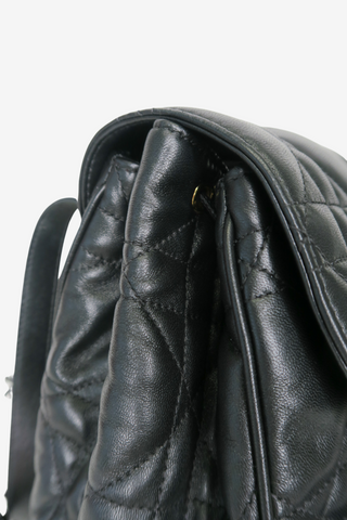 Christian Dior Leather Caro Small Backpack - Designer backpack at The Find Luxury Resale - Vancouver, Canada