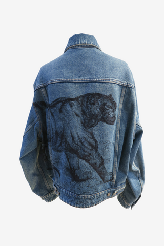 Christian Dior Denim Jacket Sz 4 - Designer Jacket at The Find Luxury Resale - Vancouver, Canada