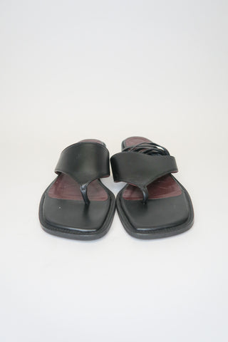 Staud Leather Sandals sz 36 - Designer Sandals at The Find Luxury Resale - Vancouver, Canada