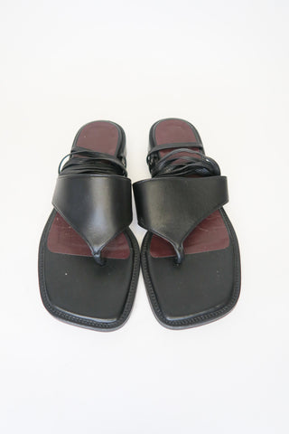 Staud Leather Sandals sz 36 - Designer Sandals at The Find Luxury Resale - Vancouver, Canada