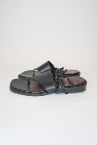 Staud Leather Sandals sz 36 - Designer Sandals at The Find Luxury Resale - Vancouver, Canada