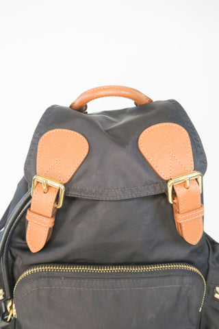 Burberry Nylon Backpack - Designer Handbags at The Find Luxury Resale - Vancouver, Canada