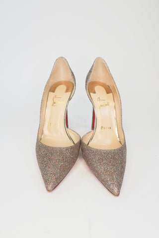 Christian Louboutin Iriza D'Orsay Pumps - Designer Pumps at The Find Luxury Resale - Vancouver, Canada