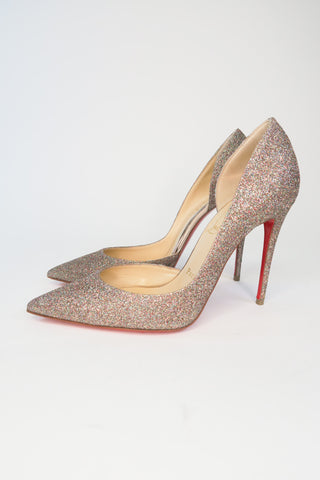 Christian Louboutin Iriza D'Orsay Pumps - Designer Pumps at The Find Luxury Resale - Vancouver, Canada