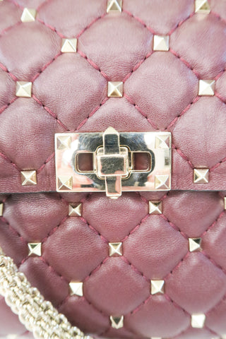 Valentino Rockstud Spike Shoulder Bag - Designer Handbags at The Find Luxury Resale - Vancouver, Canada