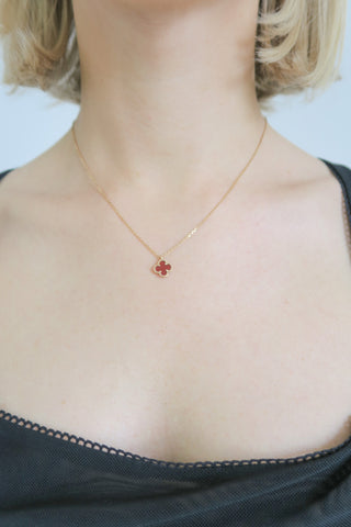 Van Cleef & Arpels Sweet Alhambra Pendant Necklace - Designer Necklaces at The Find Luxury Resale - Vancouver, Canada