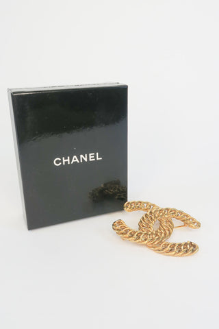 Chanel CC Brooch - Designer Jewelry at The Find Luxury Resale - Vancouver, Canada
