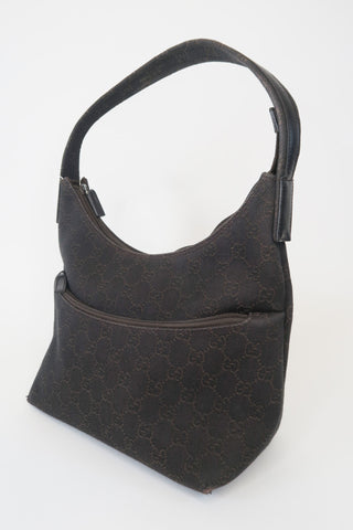 Gucci GG Canvas Shoulder Bag - Designer Handbags at The Find Luxury Resale - Vancouver, Canada