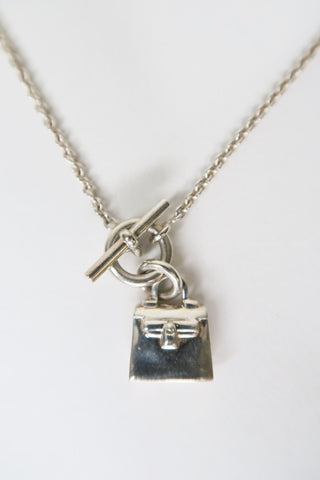 Hermès Amulettes Kelly Pendant Necklace - Designer Necklaces at The Find Luxury Resale - Vancouver, Canada